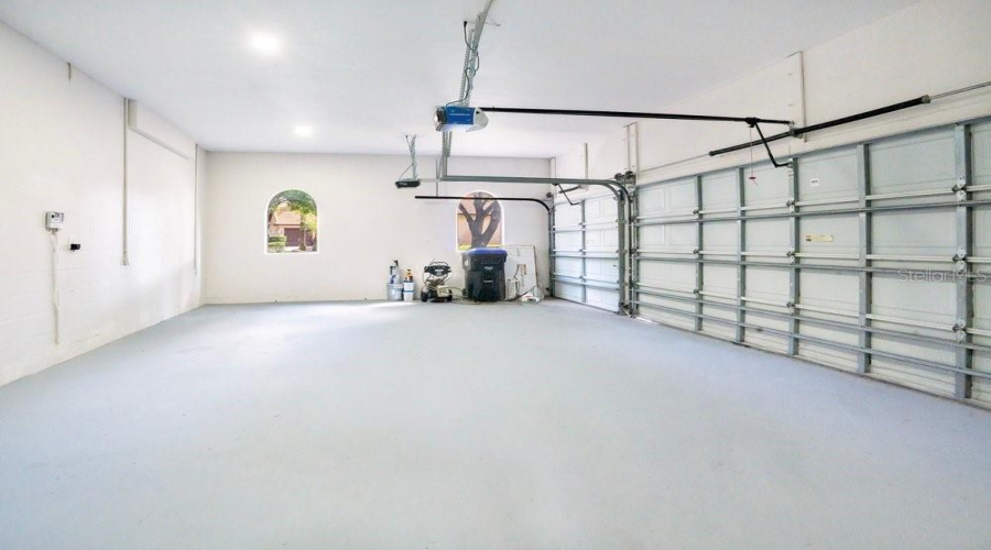 Spacious 3 Car Garage