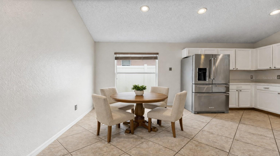 Virtual staged kitchen