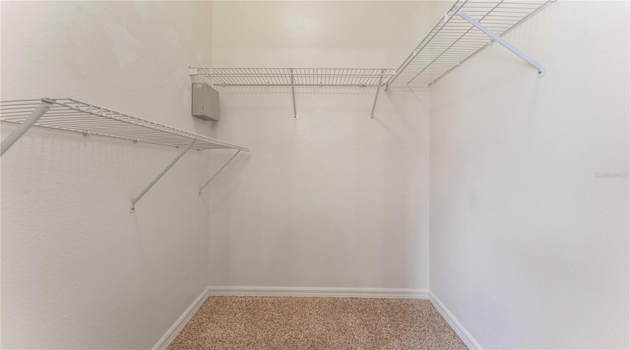 Bedroom 3 has a large walk in closet