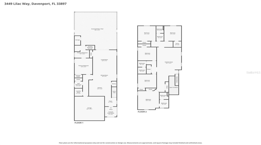 DAVENPORT, Florida 33897, 6 Bedrooms Bedrooms, ,4 BathroomsBathrooms,Residential,For Sale,LILAC,0,MFRO6402494