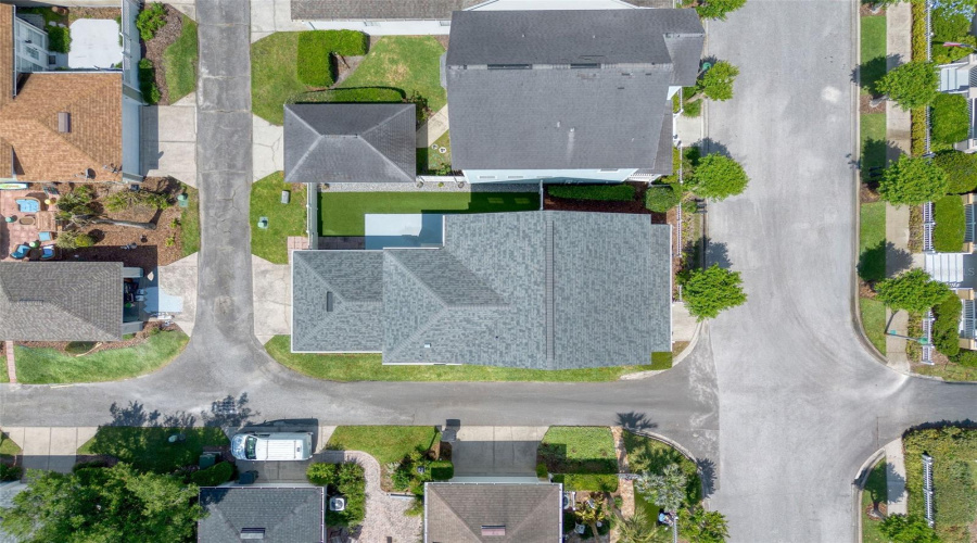 Aerial View of Townhouse