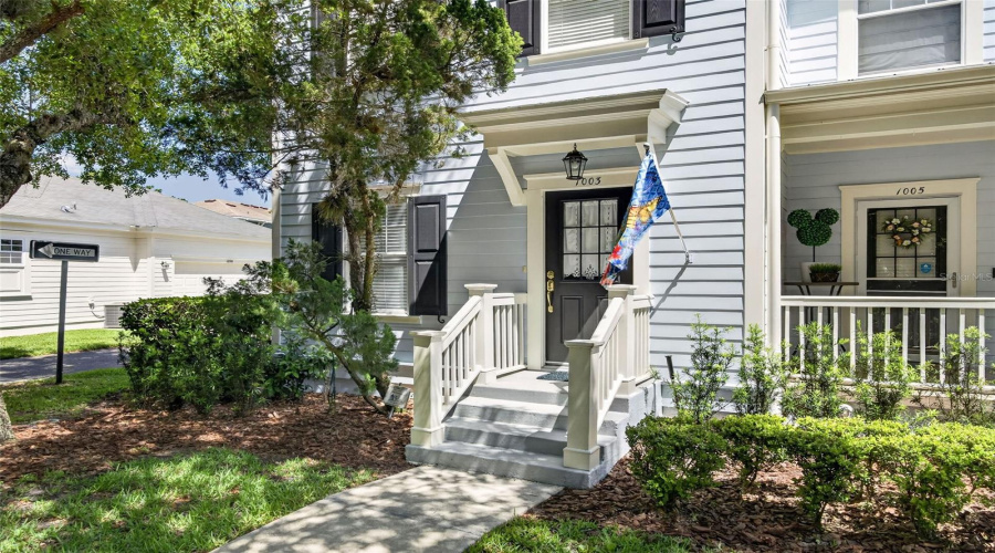 Front Door to the Townhouse