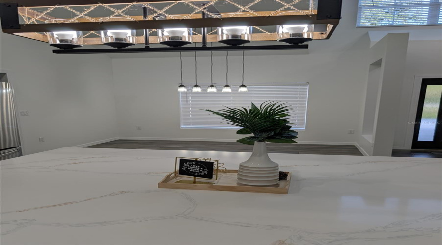 ISLAND VIEW TO DINING AREA