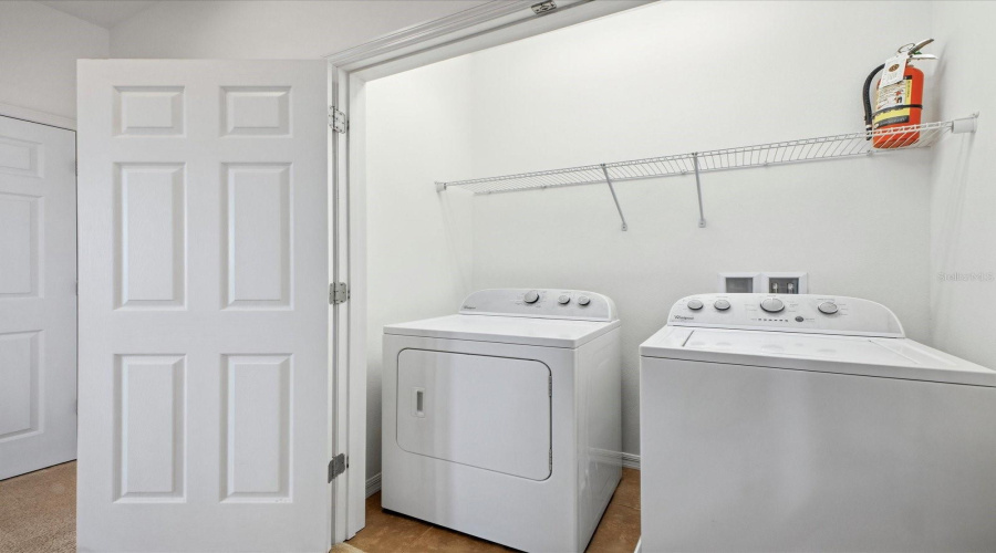 Upstairs Laundry