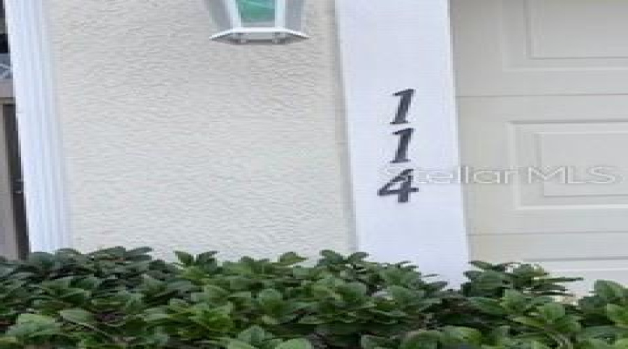Front home numbers