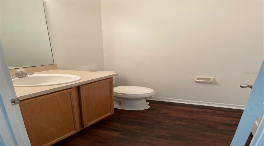 half bath downstairs