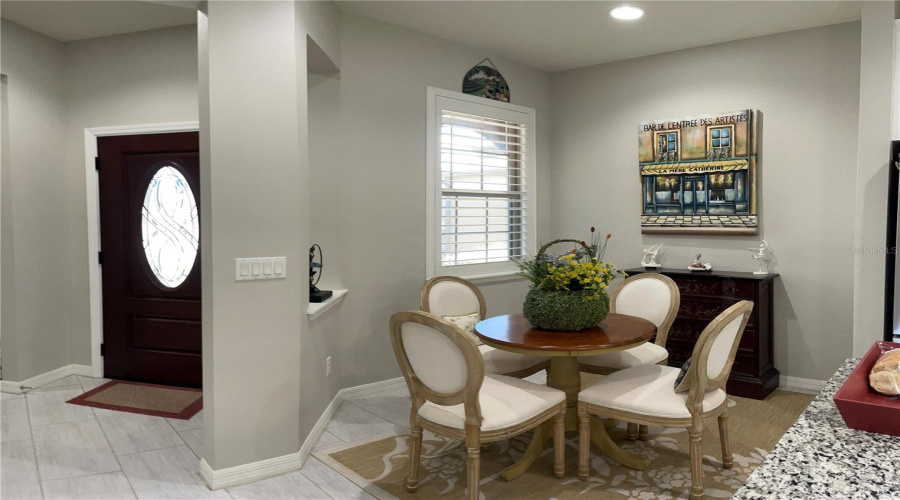 Dining/ Breakfast area