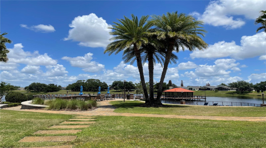 Pool Clubhouse open area