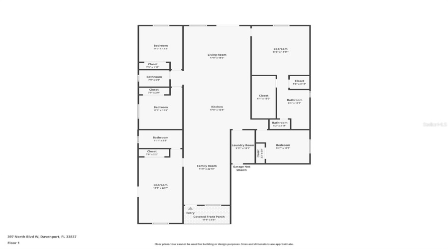 DAVENPORT, Florida 33837, 4 Bedrooms Bedrooms, ,3 BathroomsBathrooms,Residential,For Sale,NORTH,0,MFRO6402705