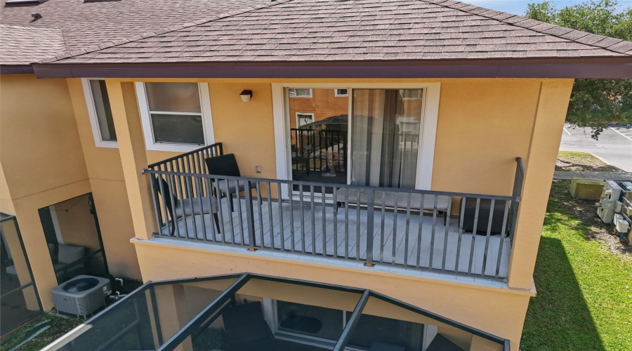 Second Floor Primary Balcony