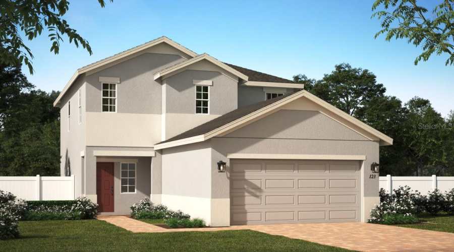 Front Exterior Rendering