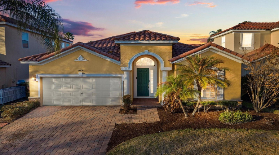 Paver Driveway in gated community