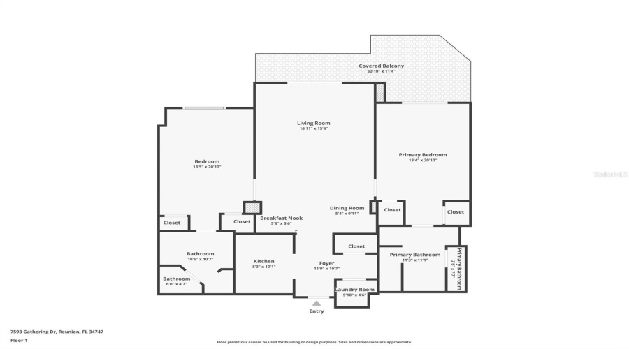 REUNION, Florida 34747, 2 Bedrooms Bedrooms, ,2 BathroomsBathrooms,Residential,For Sale,GATHERING,0,MFRO6388377