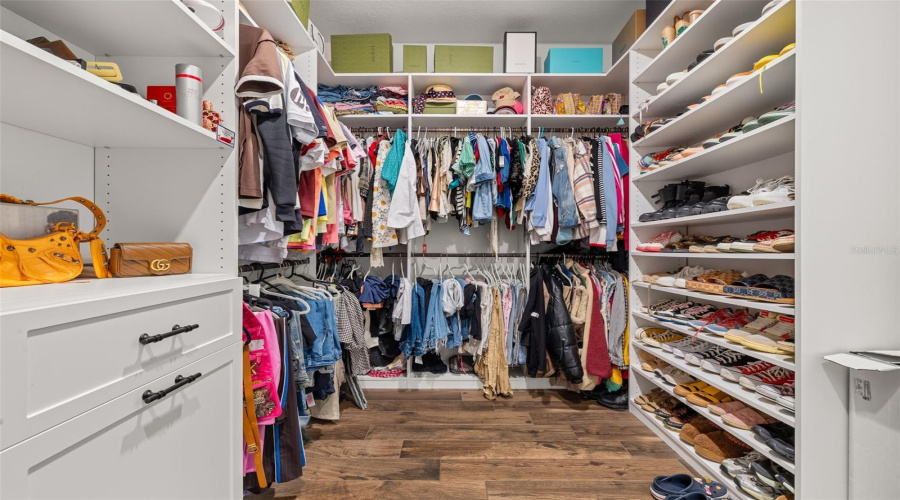master bedroom closet