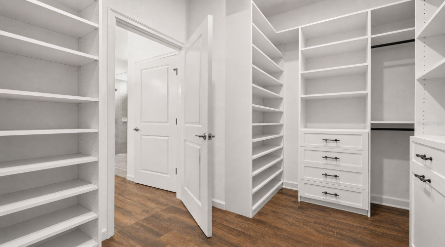 master bedroom closet