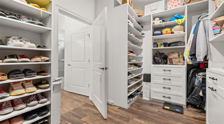 master bedroom closet