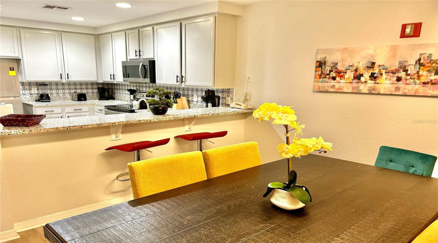 Dining area