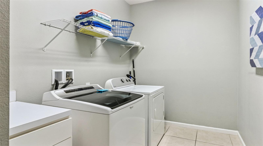 Laundry Room 1st floor with a Laundry drop
