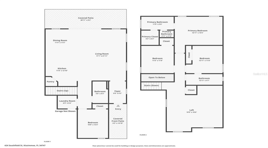 KISSIMMEE, Florida 34747, 4 Bedrooms Bedrooms, ,3 BathroomsBathrooms,Residential,For Sale,SOUTHFIELD,0,MFRO6404639