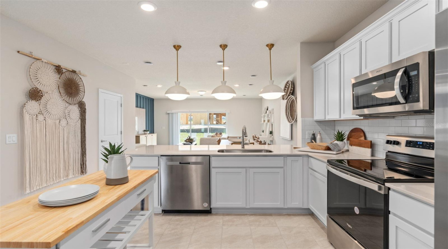 Model Home Design Only. Pictures and furnishings are for illustrative purposes only. Elevations, colors and options may vary. Furniture is for model home staging only.?