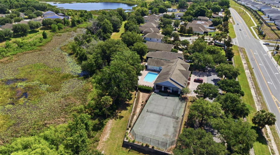 Aerial View of amenities/Club House