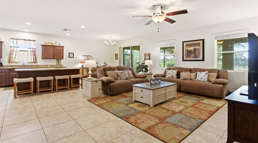 Great Room showing Kitchen/Dining