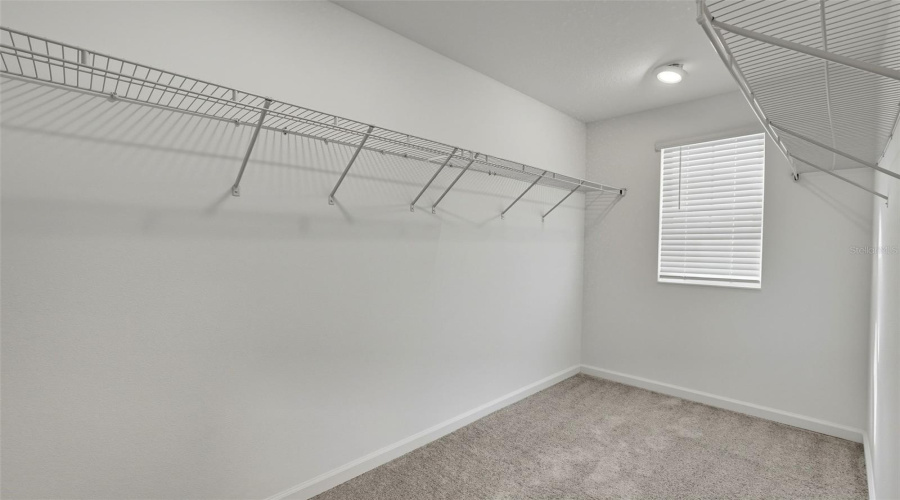 Large walk in closet