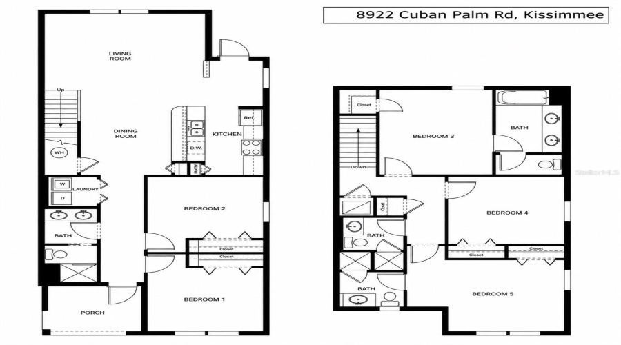 KISSIMMEE, Florida 34747, 5 Bedrooms Bedrooms, ,4 BathroomsBathrooms,Residential,For Sale,CUBAN PALM,0,MFRO6406215