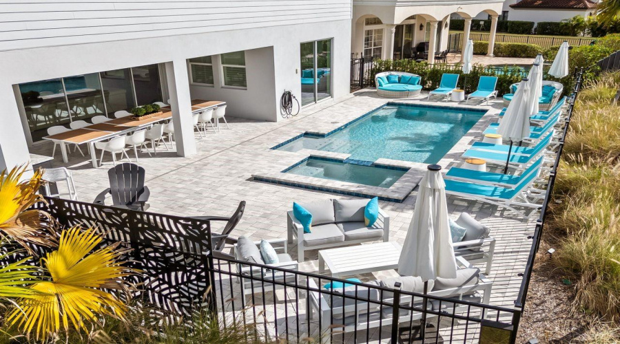Drown view of the Pool