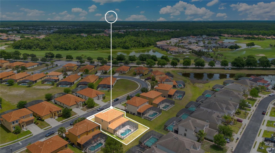 Property location within Rosemont Woods.