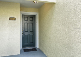 Entrance to unit