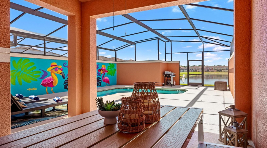 Covered Lanai.