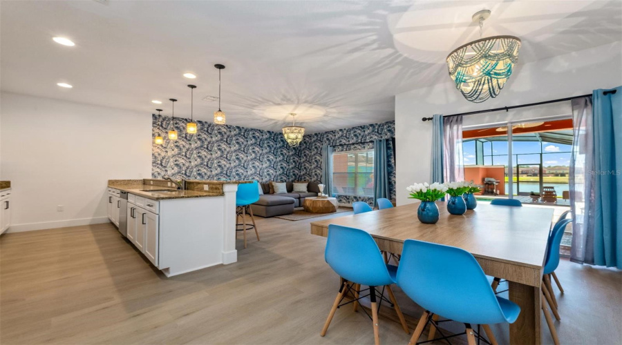 Open concept main floor, thoughtfully designed and fully furnished!