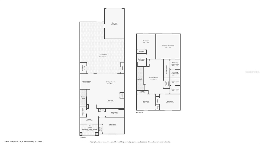 KISSIMMEE, Florida 34747, 5 Bedrooms Bedrooms, ,4 BathroomsBathrooms,Residential,For Sale,MAJORCA,0,MFRS5149758