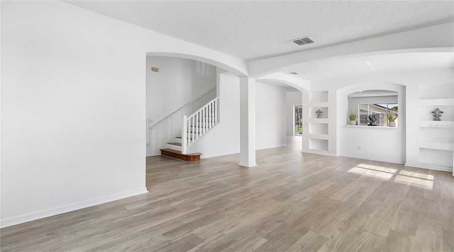 Dining Room & Living Room