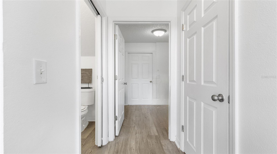 Hallway to Laundry Room