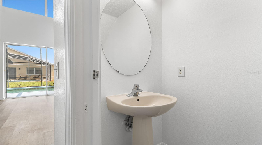 First Floor Half Bath
