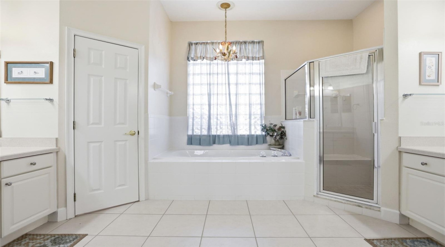 Primary Bathroom- Soaking Tub