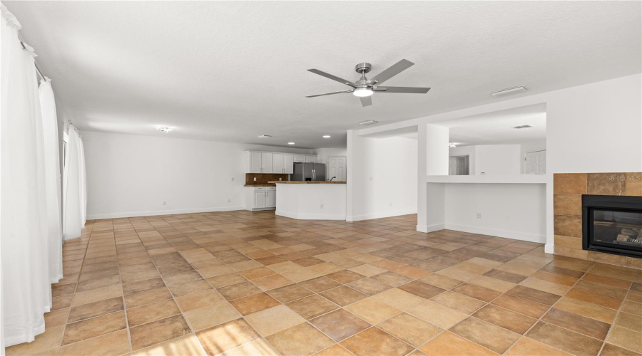 Open floor plan