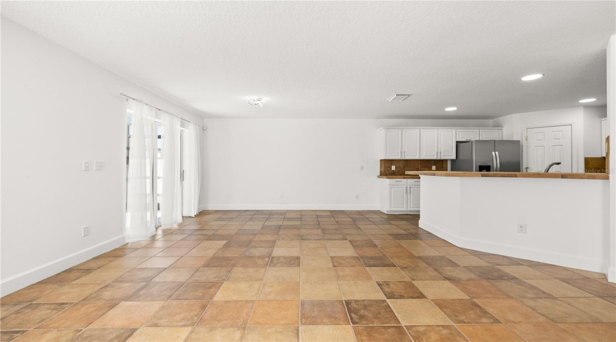 Dining area next to kitchen