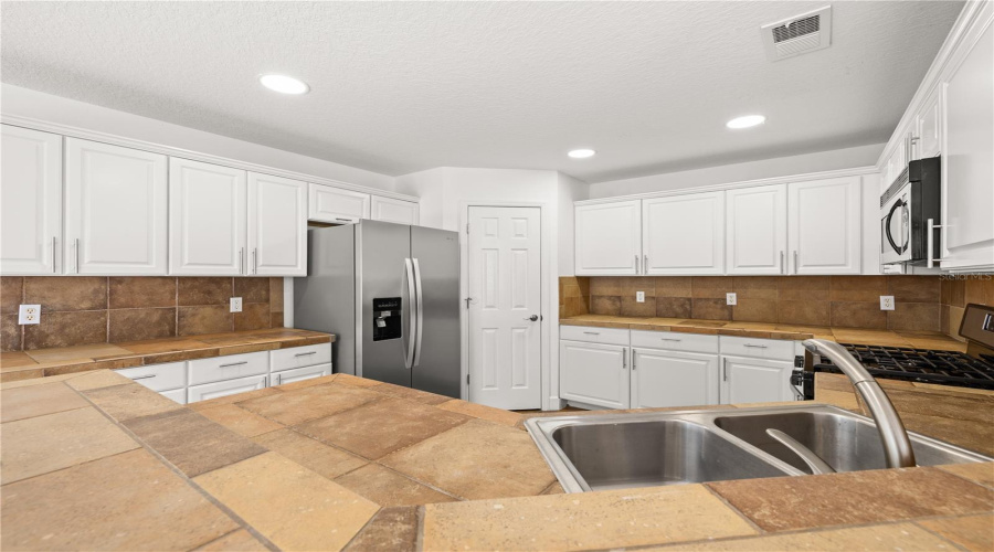 Painted cabinets