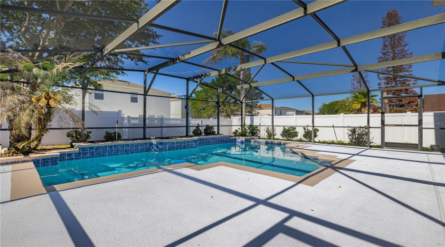 Fenced-in yard