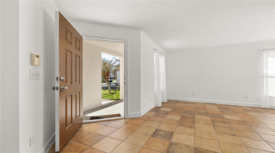 Enter into a freshly painted home