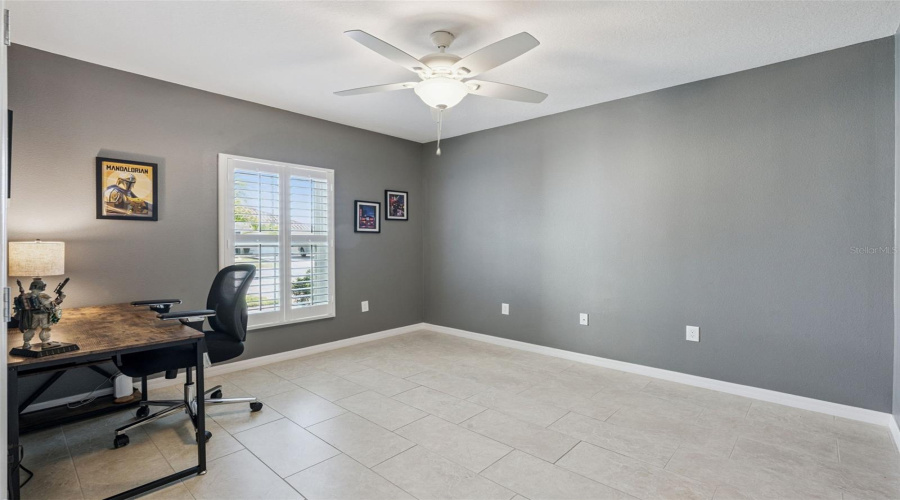 private office provides the perfect work-from-home setup or flex space.