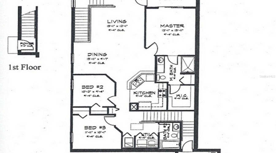 KISSIMMEE, Florida 34747, 3 Bedrooms Bedrooms, ,2 BathroomsBathrooms,Residential,For Sale,BLISS WAY,0,MFRO6409040