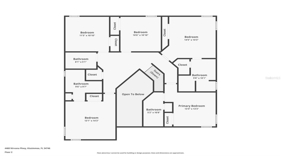 KISSIMMEE, Florida 34746, 5 Bedrooms Bedrooms, ,4 BathroomsBathrooms,Residential,For Sale,NIRVANA,0,MFRO6409118