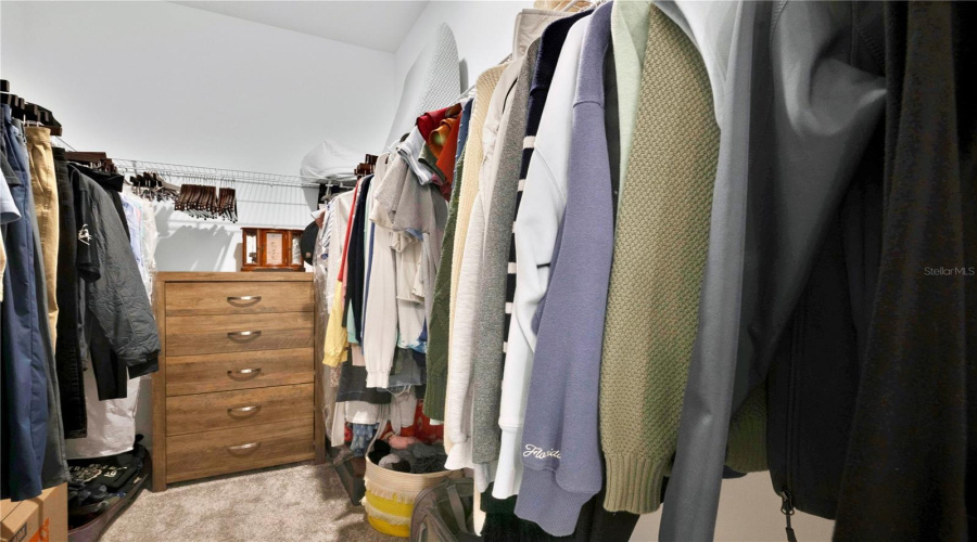 Primary Walk-In Closet
