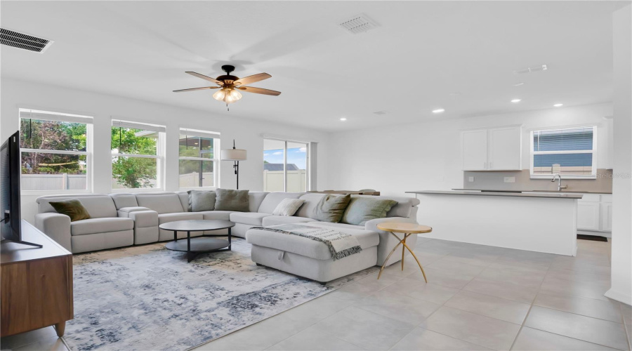 Living Room to Kitchen View