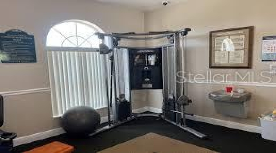 Gym at clubhouse