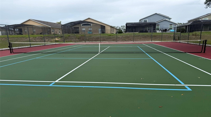 Tennis and Pickle ball court